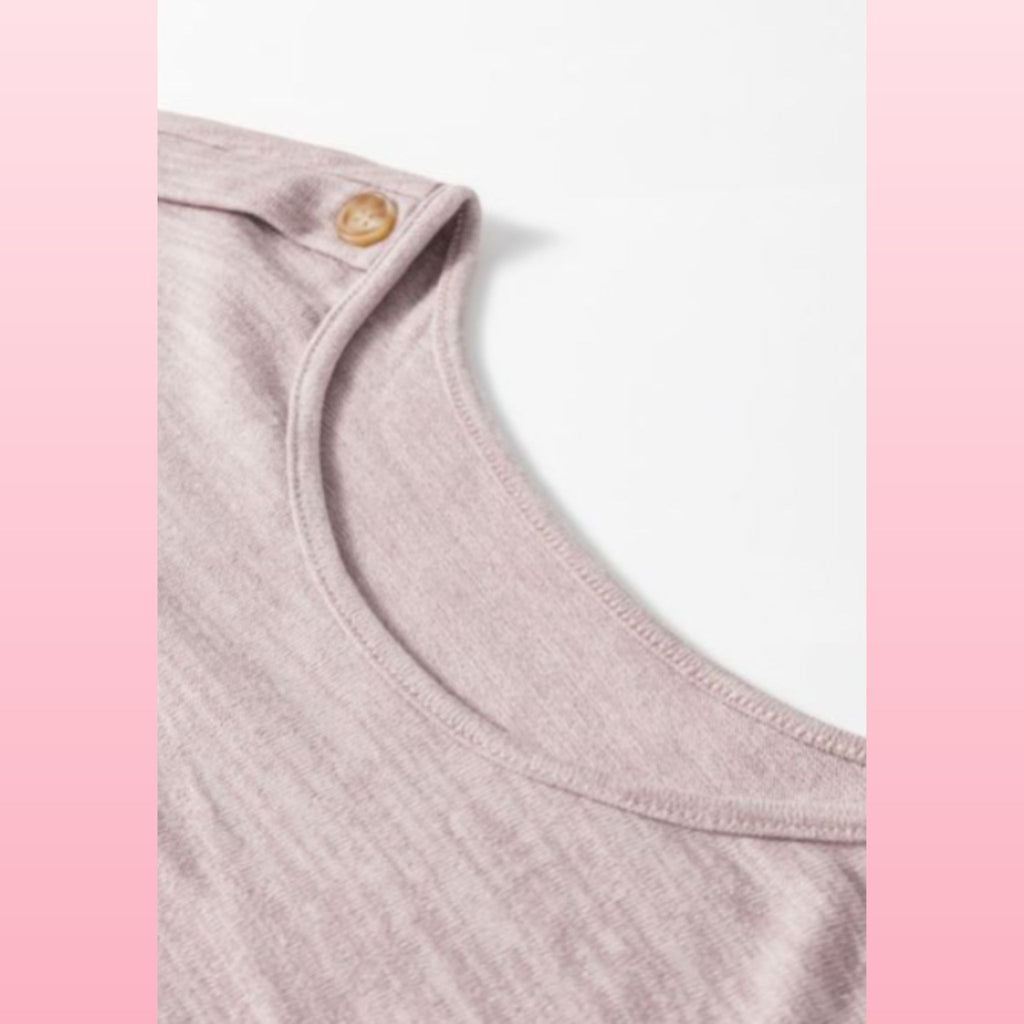 Plus Size Boho Batwing Sleeve Top - Button Detail | Opulent Vibe