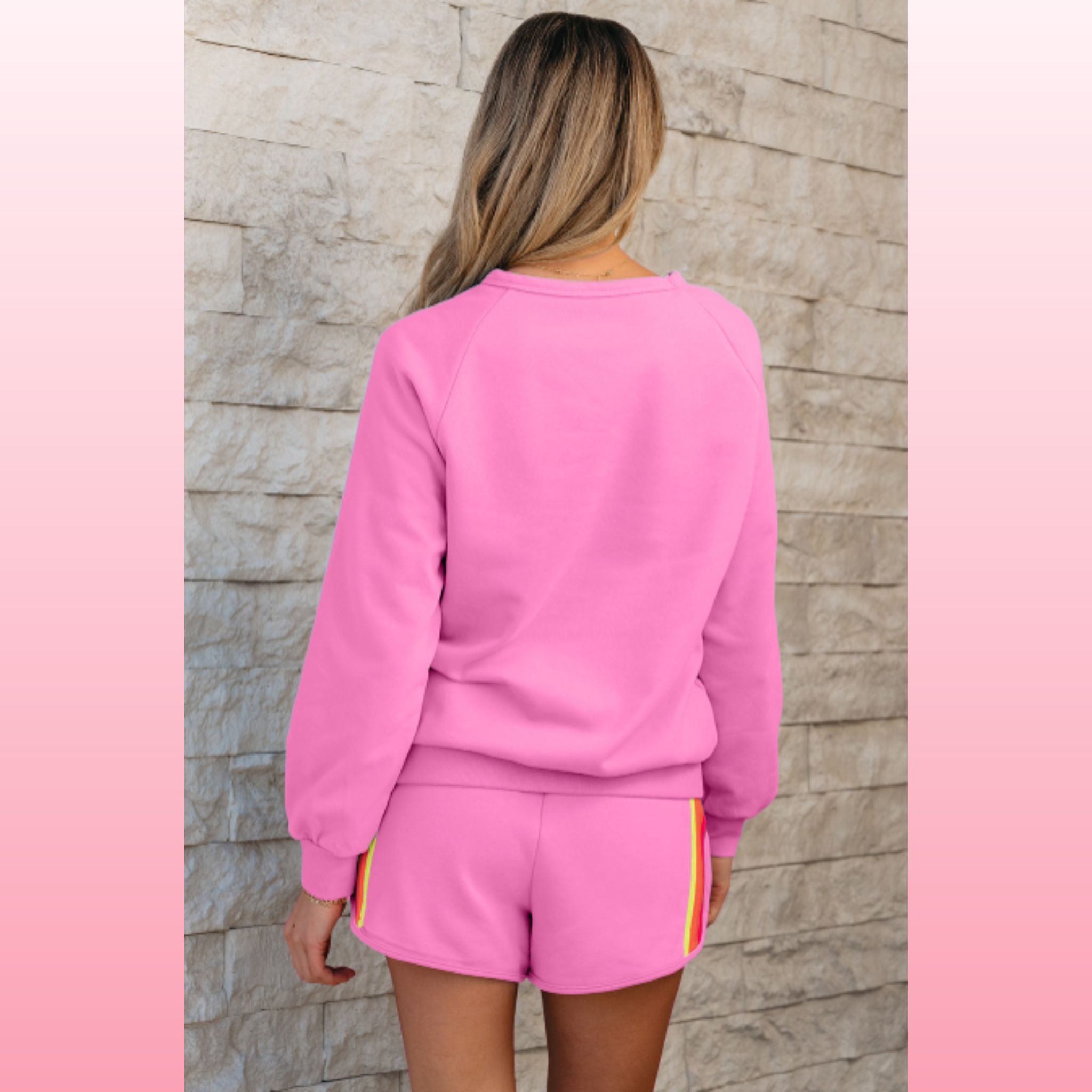 Bonbon Pullover and Shorts Set – Comfy Chic Loungewear | Opulent Vibe