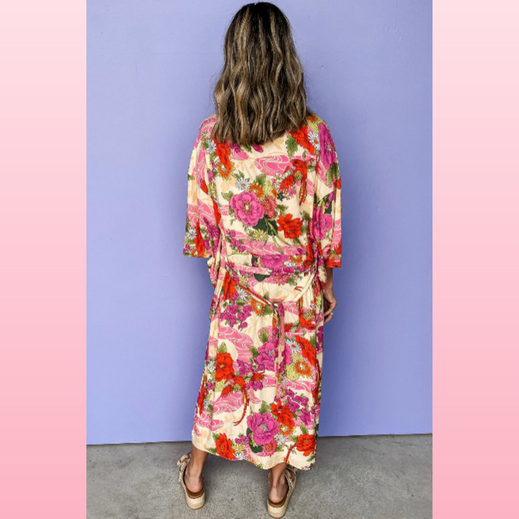 Boho Kimono Cover Up - Lightweight Layer | Opulent Vibe