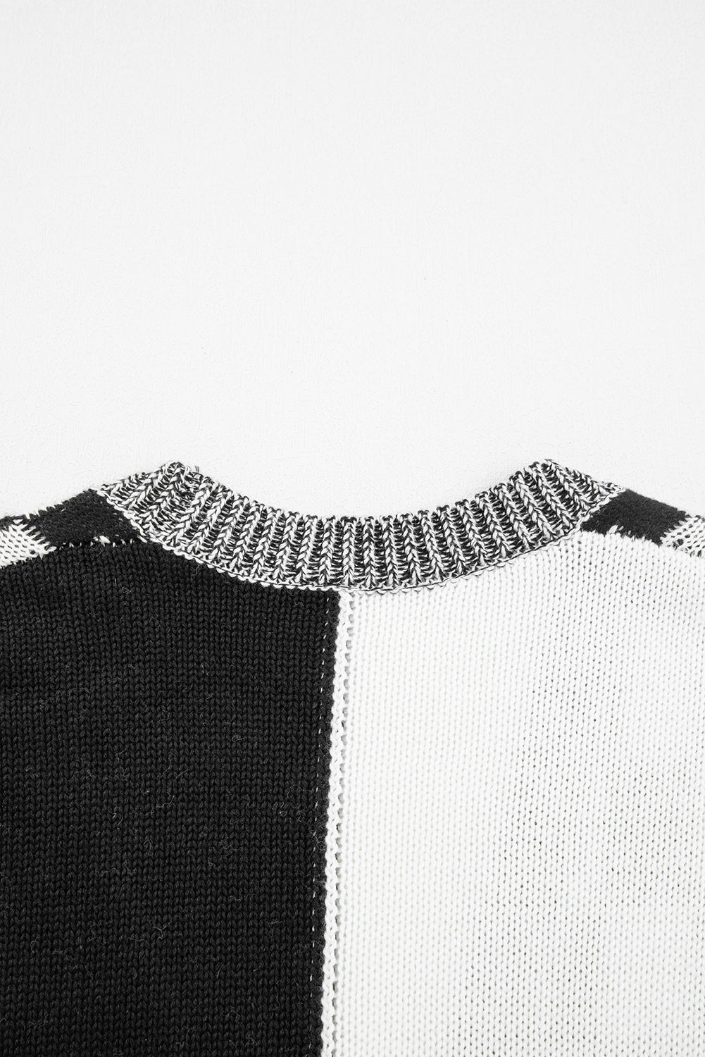 Orange Checkered Drop Shoulder Cardigan | Opulent Vibe