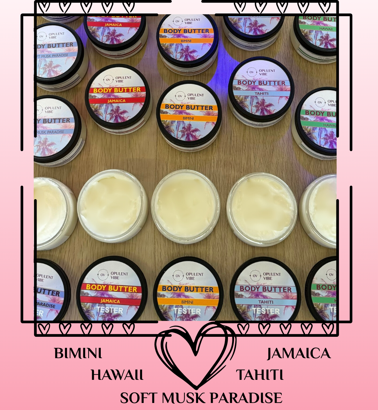 Tropical Body Butter - Hydrating Boho Skincare | Opulent Vibe