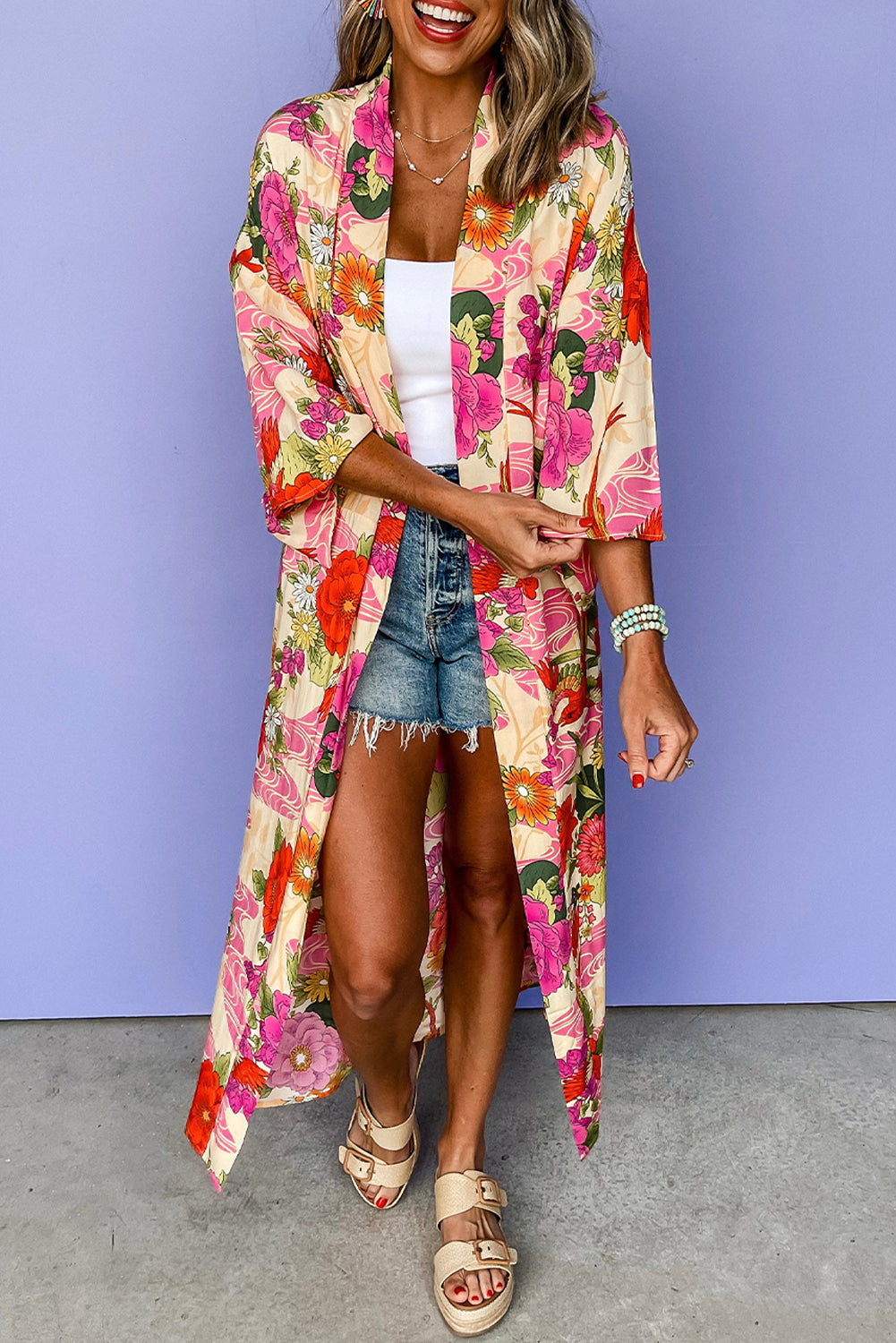 Boho Kimono Cover Up - Lightweight Layer | Opulent Vibe