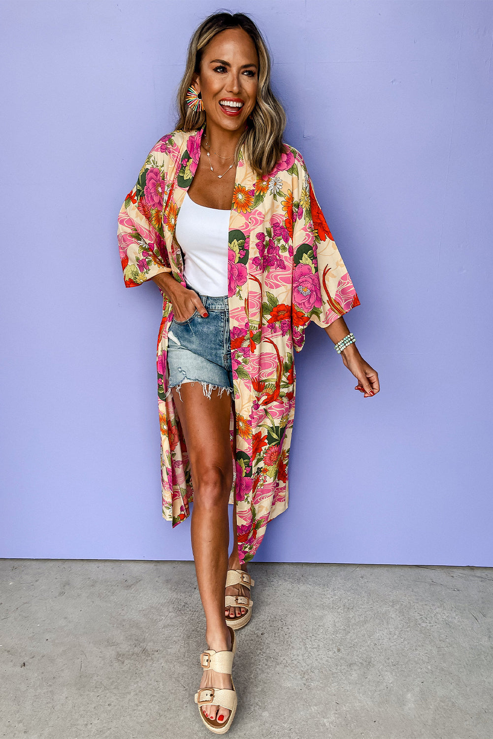 Boho Kimono Cover Up - Lightweight Layer | Opulent Vibe