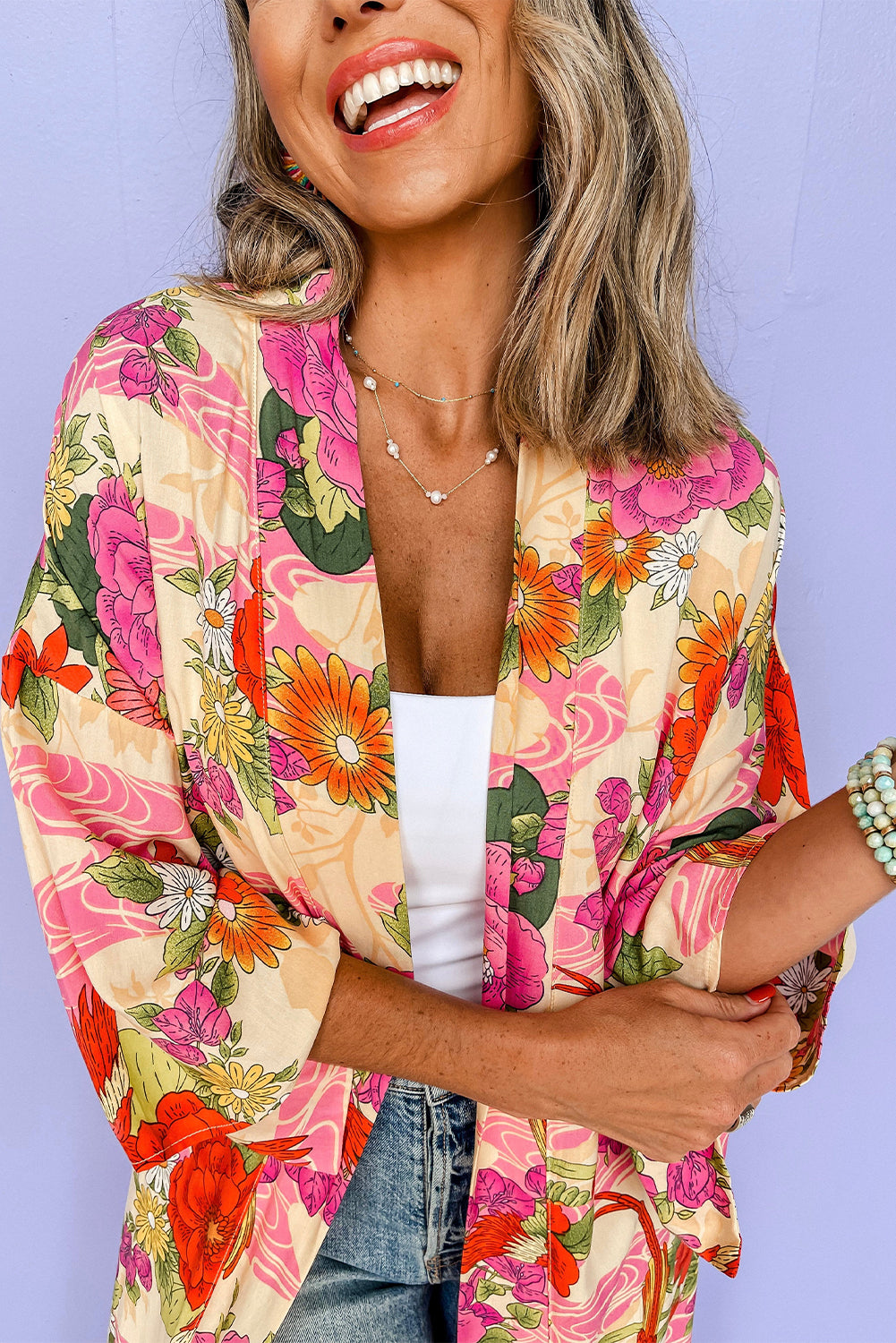 Boho Kimono Cover Up - Lightweight Layer | Opulent Vibe