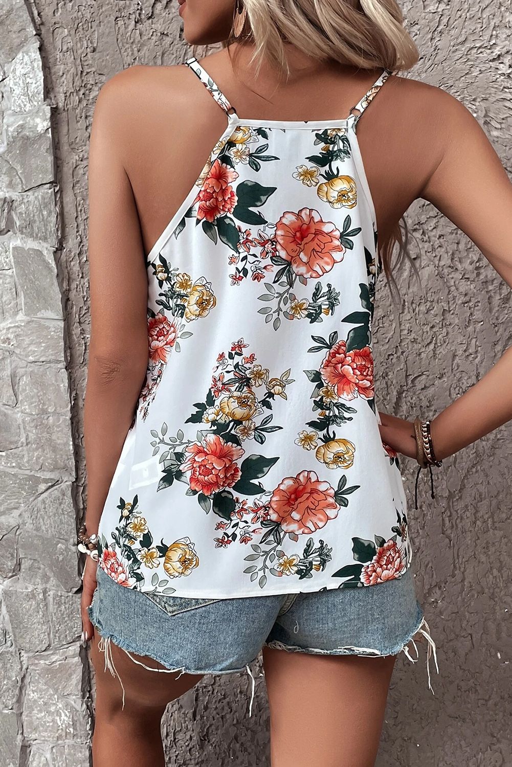 Boho Floral Lace V-Neck Top - Romantic & Flowy | Opulent Vibe