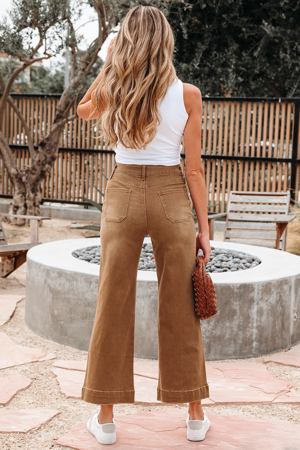 Breen Cropped Wide Leg Jeans – Boho Denim | Opulent Vibe