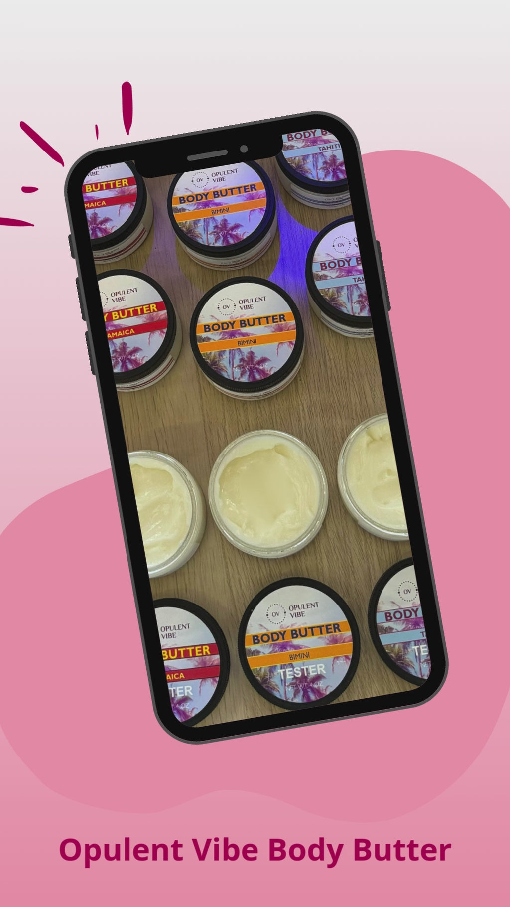 Tropical Body Butter - Hydrating Boho Skincare | Opulent Vibe