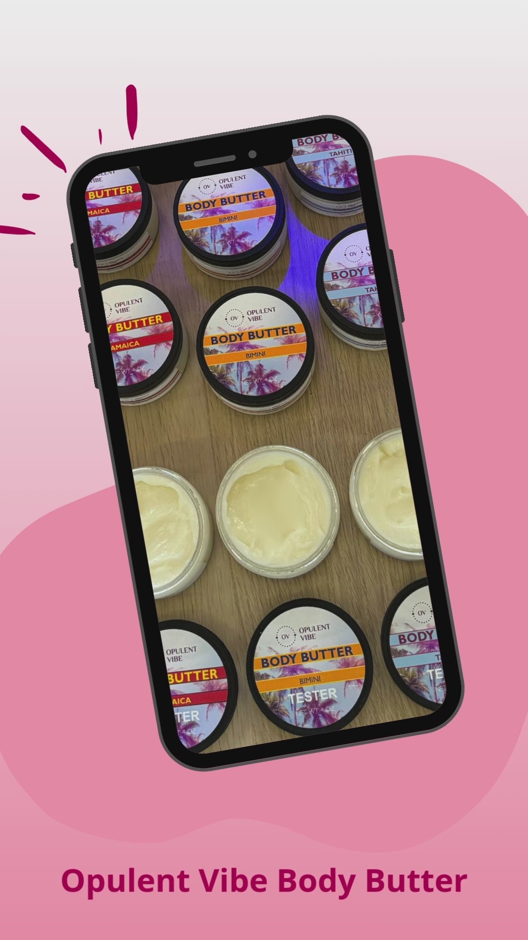 Tropical Body Butter - Hydrating Boho Skincare | Opulent Vibe
