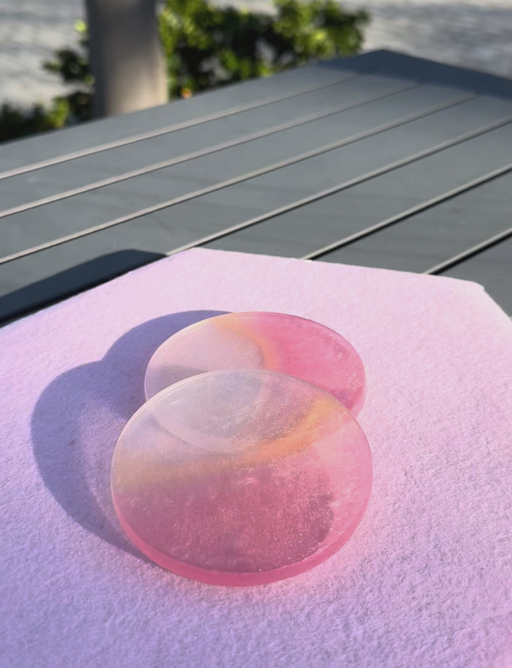 Bloom & Vibe Duo Coasters Round | Opulent Flow Series Episode #001